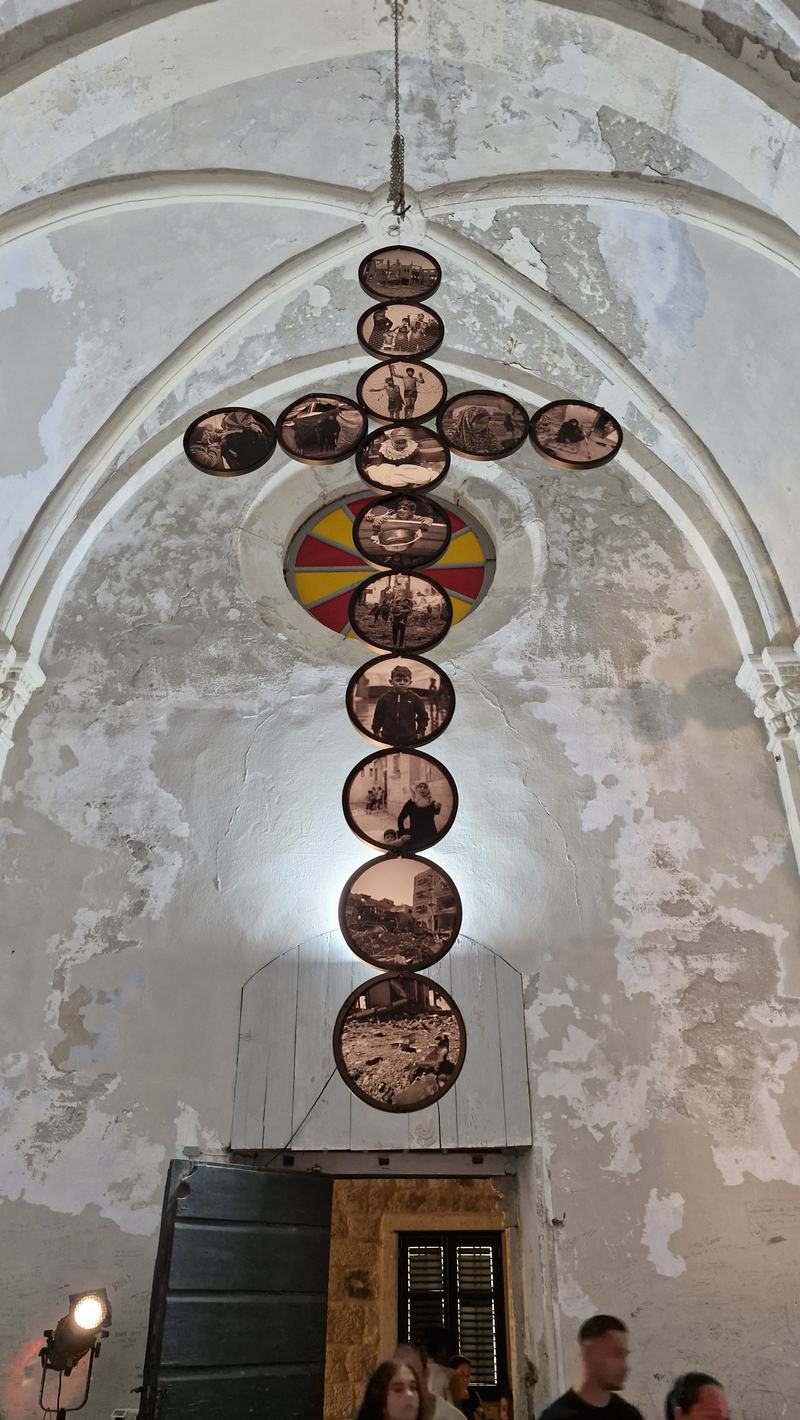 A circular cross in Croatia