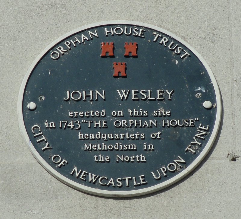 Orphan House Plaque