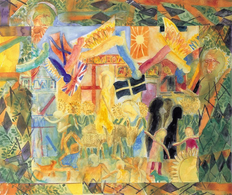 Norman Adams - Christ's Entry into Jerusalem