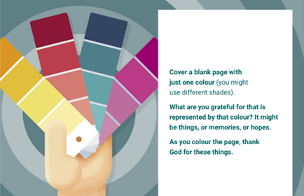 Colour chart - card 45