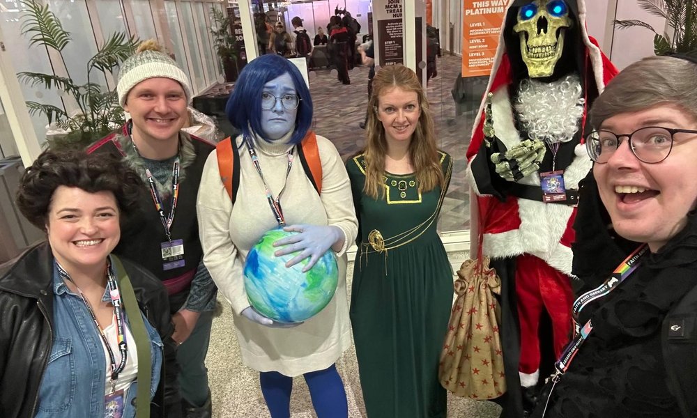 Volunteers at Comic Con 2024