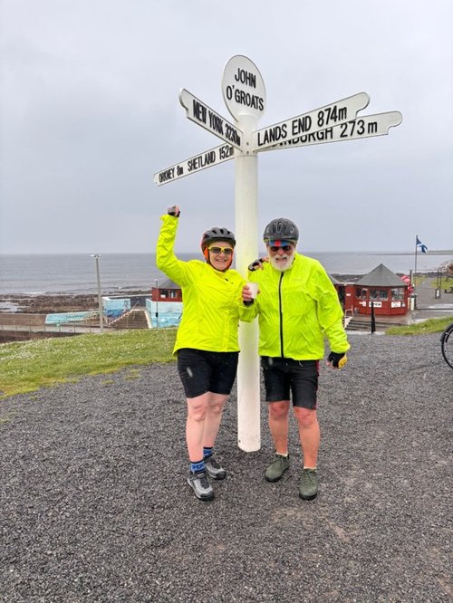 Completed cycle challenge