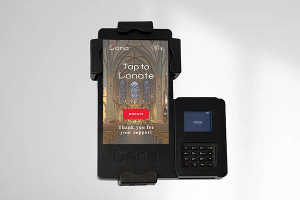 Dona Donation Machine - Church Donations Wall Mount