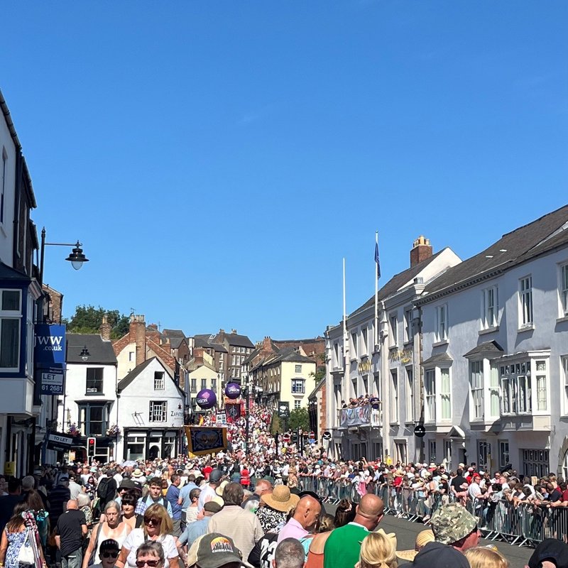 March at Durham Miners Gala