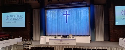 General Synod meeting hall in York
