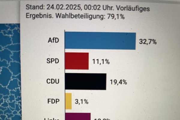 Germany-Feb 2025-election results