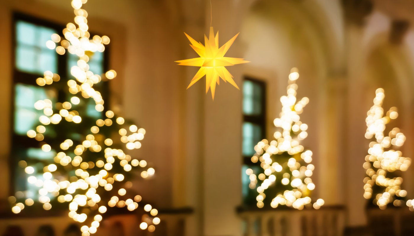 Christmas trees and a start in a church