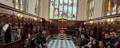 Group in Church