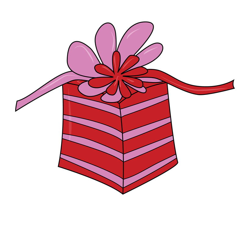 Wrapped present
