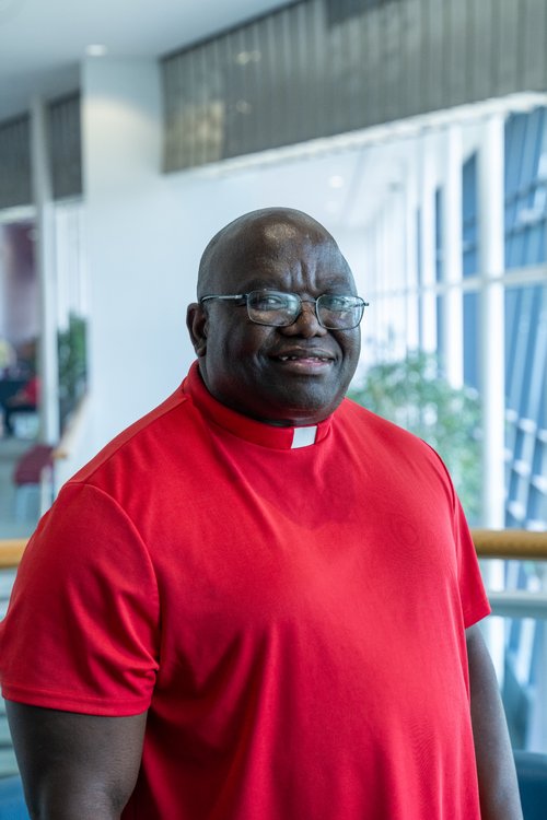 JACEI Revd Dr Vincent Jambawo Superintendent of Stockton Circuit in the Darlington District