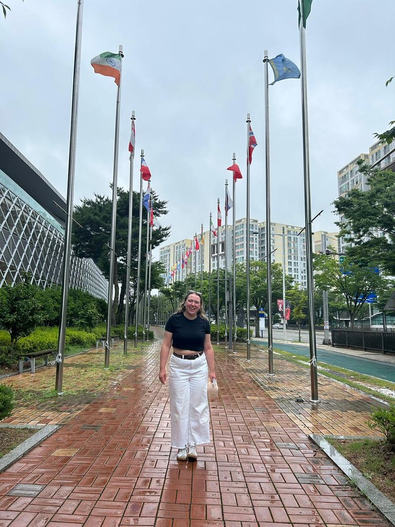 Liddy in South Korea