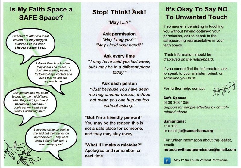 May I leaflet page 2 - Stop! Think! Ask!