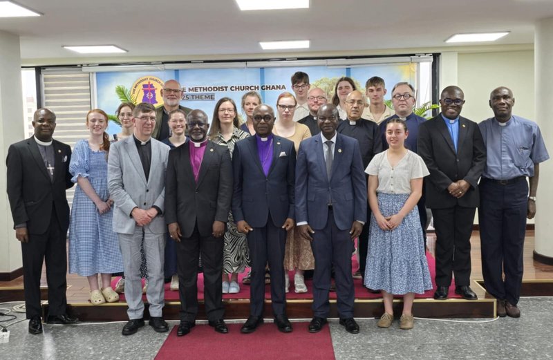 Visiting the Connexional offices in Accra