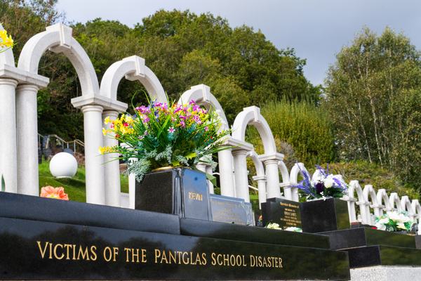 The Pantglass school memorial