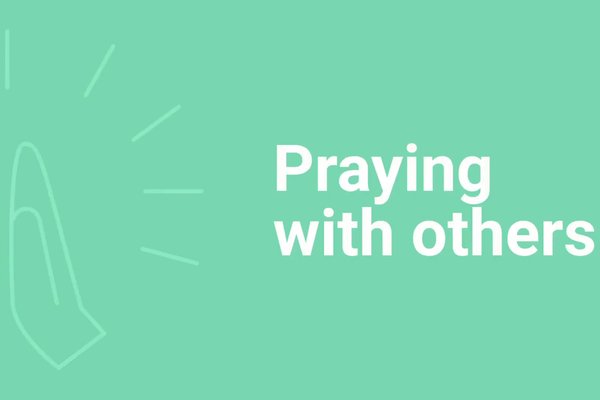 Praying with Others title slide