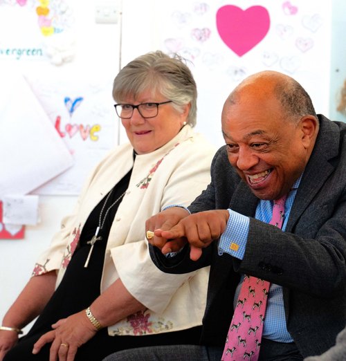 Revd Helen Cameron, Lord Boateng
