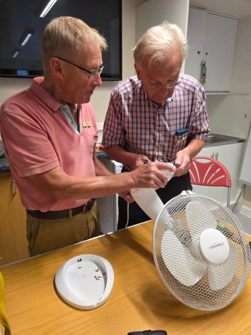 Silsden Methodist Church Repair cafe Electrical Repair