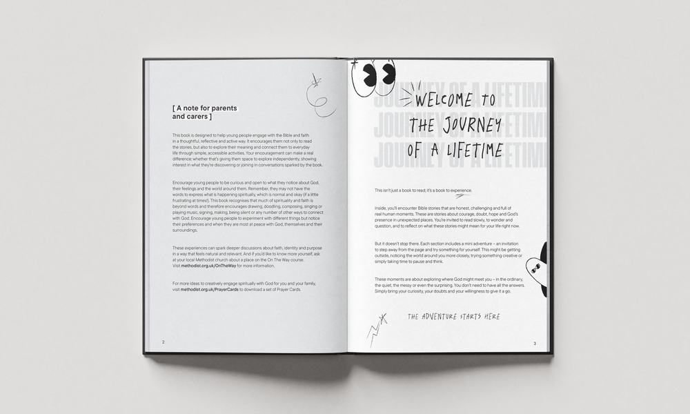 Senior Adventure Book Welcome Page