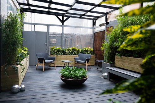 The Wesley Euston - community garden