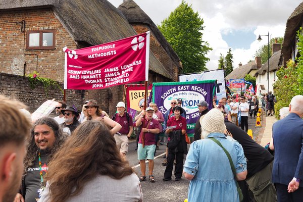 Tolpuddle Methodists banner