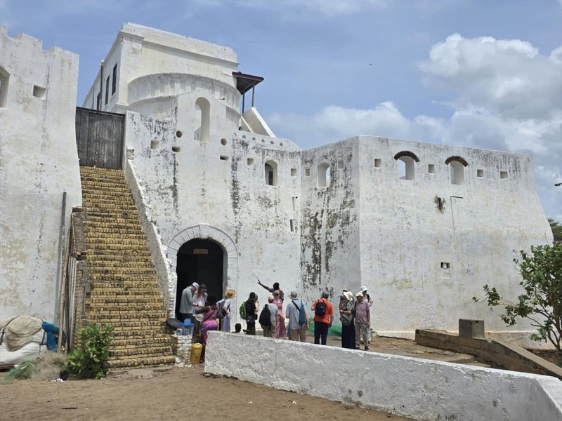 Visiting Cape Coast castle and forts