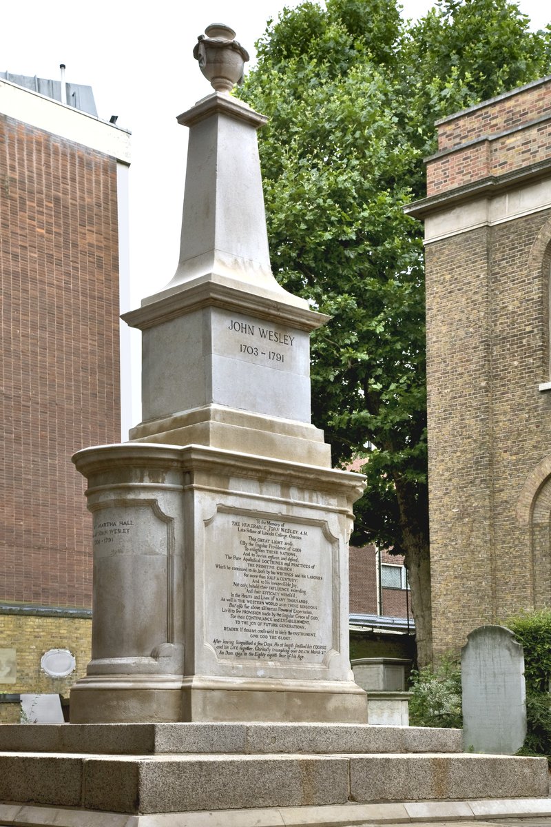 Wesley's tomb