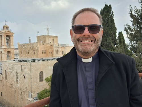 Dave Hardman in Jerusalem,