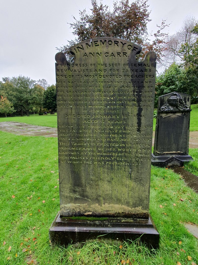 Ann carr grave