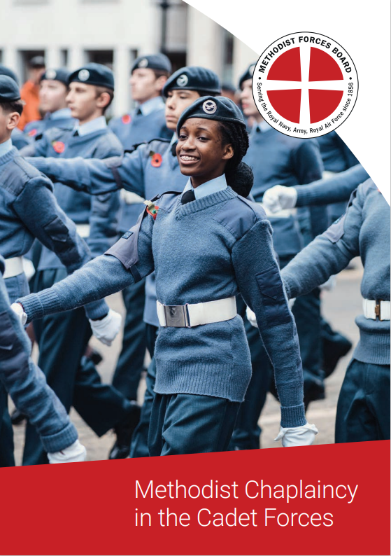 Air cadets on parade