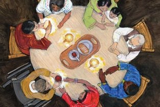 communion-painting-of-group-seated-round-table