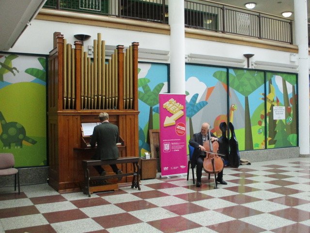 The organ at Cranfield