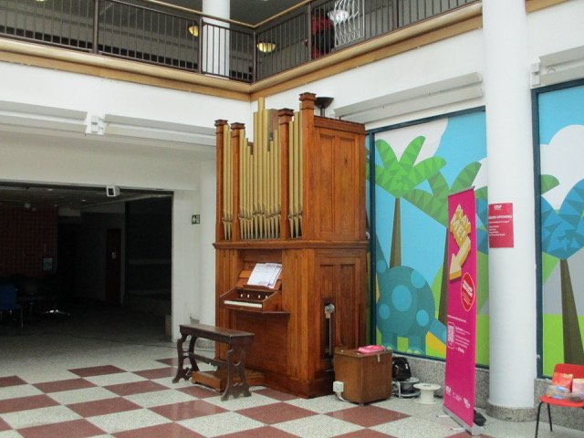 Cranfield Methodist church interior