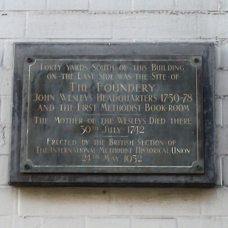 foundry plaque