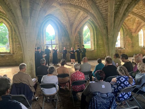 fountains abbey undercroft