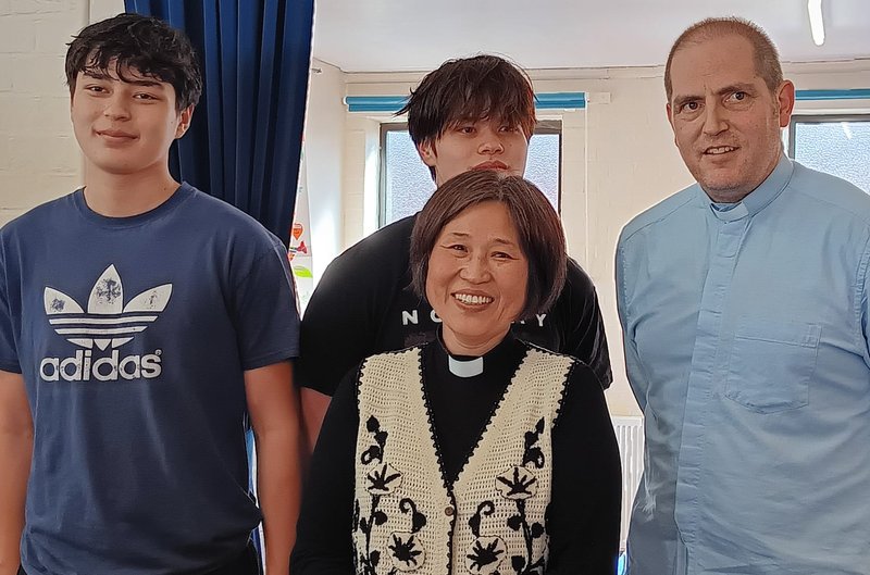 KyungMi Banks with her family