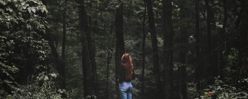 prayer walk woods - unsplash
