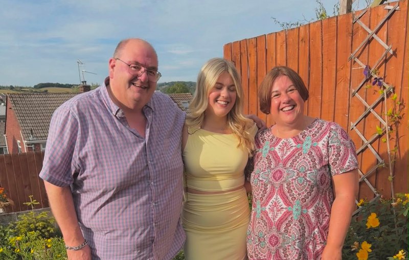 Rebecca Marshall and family