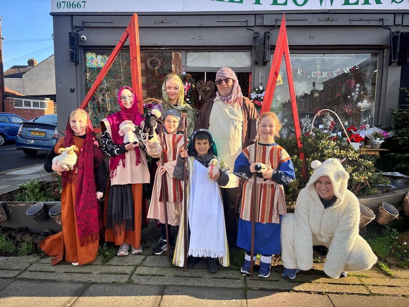 shepherds hide & seek nativity