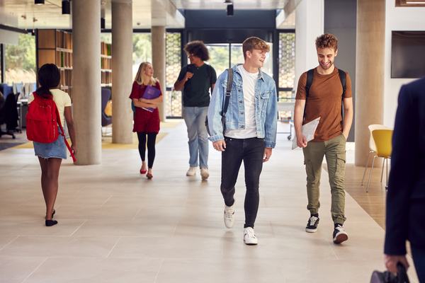 students-on-campus